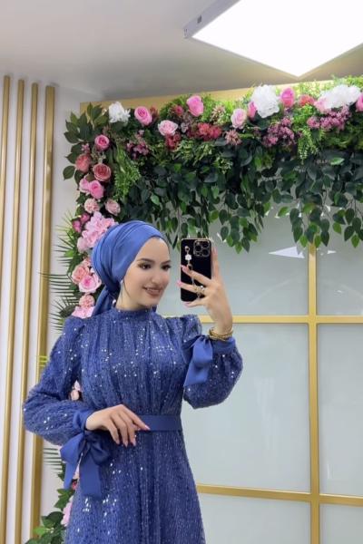 Büşra Abiye Bebe Mavisi