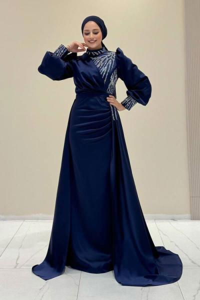 Defne Abiye Lacivert