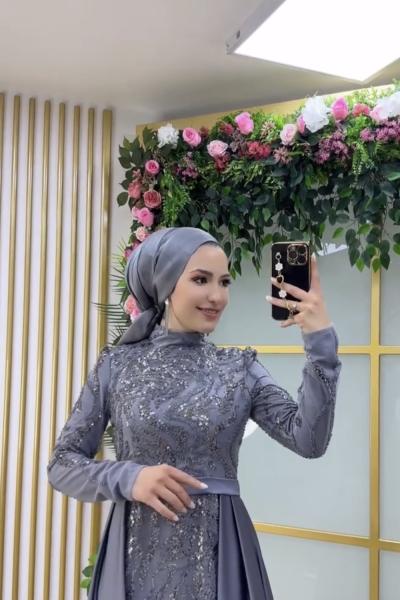 Elif Abiye Gri