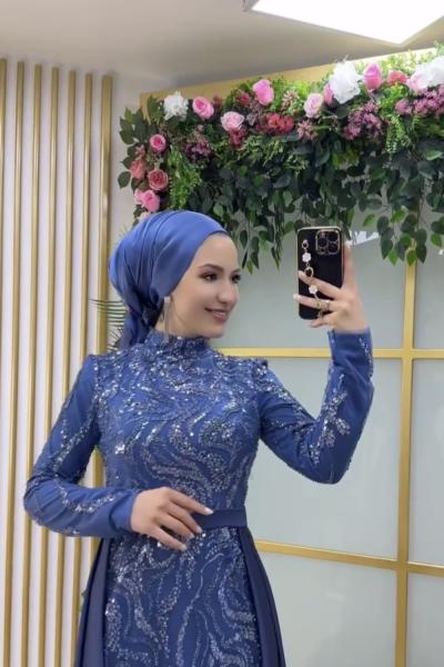 Elif Abiye Bebe Mavisi