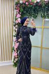 Filiz Özel Tasarım Abiye  Lacivert
