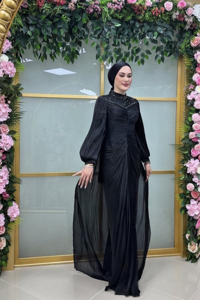 Hazal Abiye Siyah