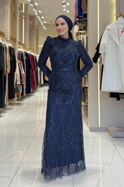 Işıl Abiye Lacivert