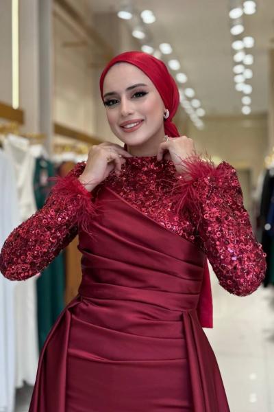 Janjan Şal  Kırmızı