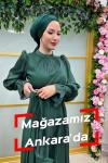 Kolu Taşlı Suzan Abiye  Zümrüt