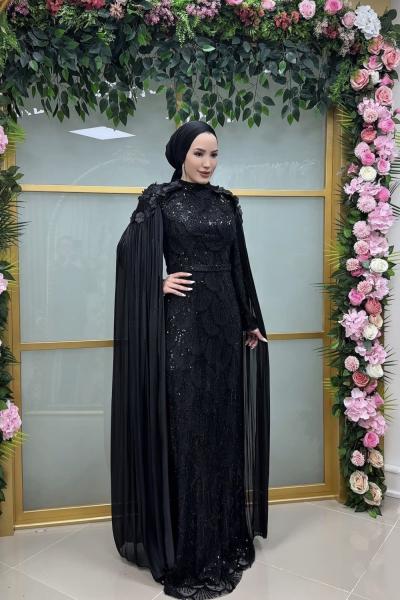 Melek abiye Siyah