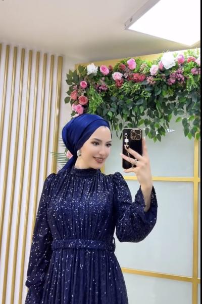 Mevlana Payet Abiye Lacivert