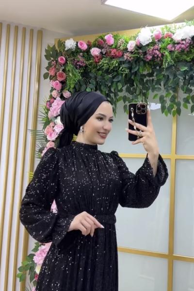 Mevlana Payet Abiye Siyah
