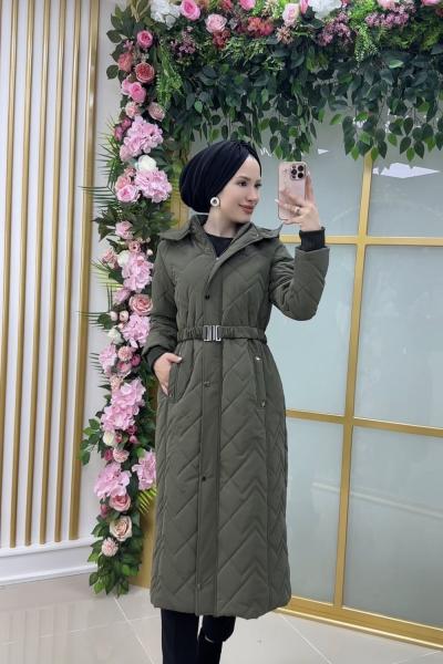 modaperfect combo kumaş kaban 120 cm kod:25805  Haki