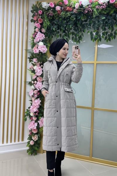 modaperfect combo kumaş kaban 120 cm kod:25806 Taş Rengi