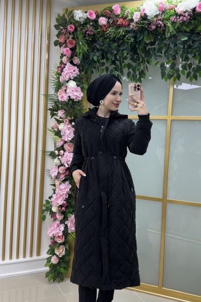 modaperfect combo kumaş kaban 120 cm kod:25800 Siyah