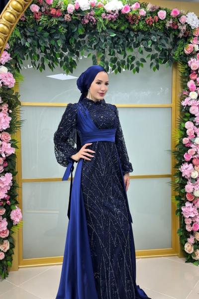 Nehir Abiye  Lacivert