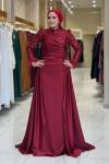 Pınar Abiye  Bordo
