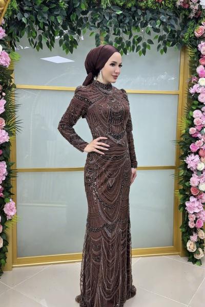 Reyhan Abiye Kahverengi