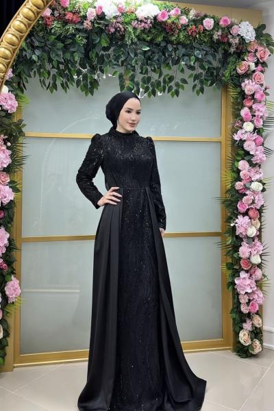 Şule Abiye Siyah
