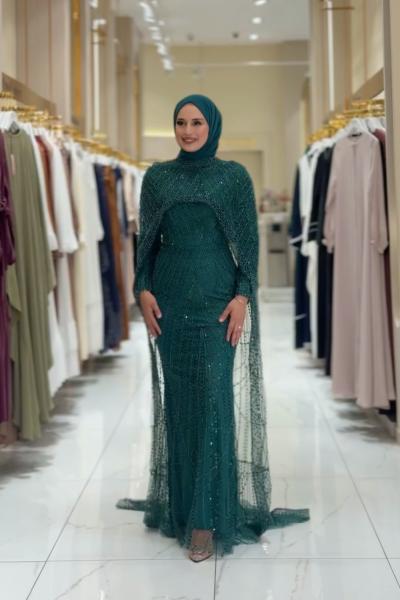 Tuğçe Balık Abiye BYM Zümrüt