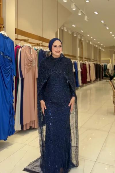 Tuğçe Balık Abiye BYM Lacivert