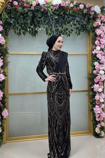 Yıldız Abiye Siyah